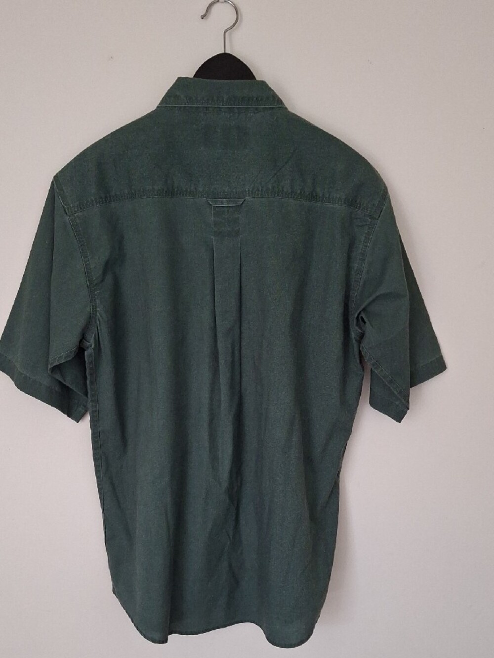 RedHead Men's Short-Sleeve Button-Down Fishing Shirt in Green Sz M Pockets - Picture 5 of 6